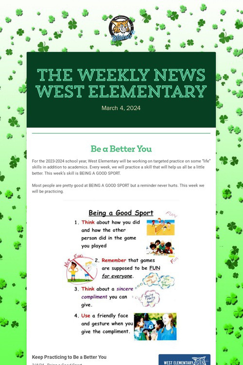 The Weekly News West Elementary