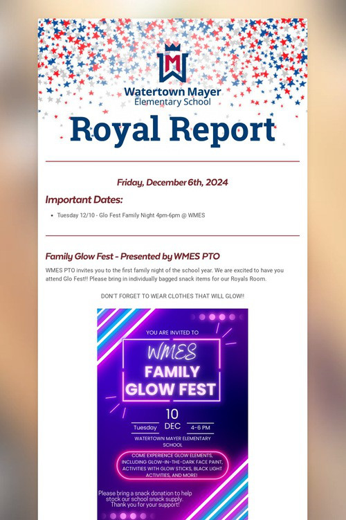 Royal Report