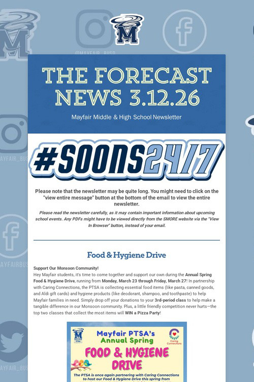 THE FORECAST News 3.12.26