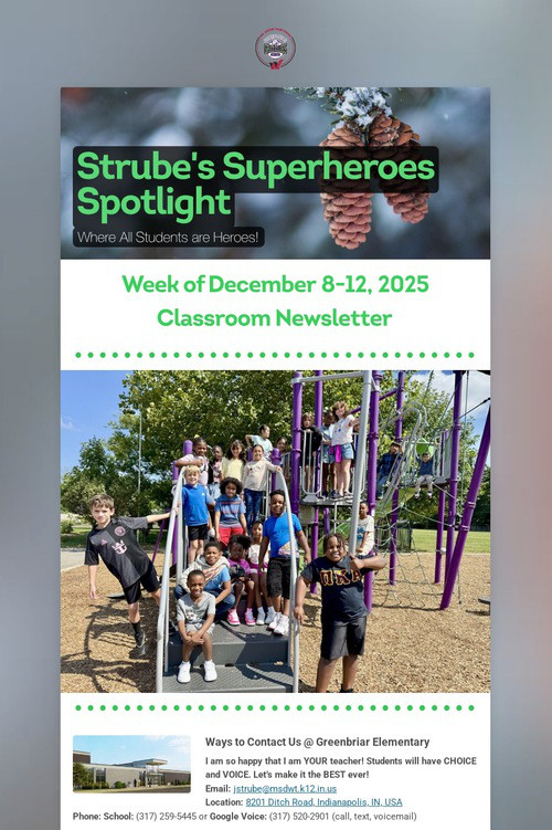 Strube's Superheroes Spotlight