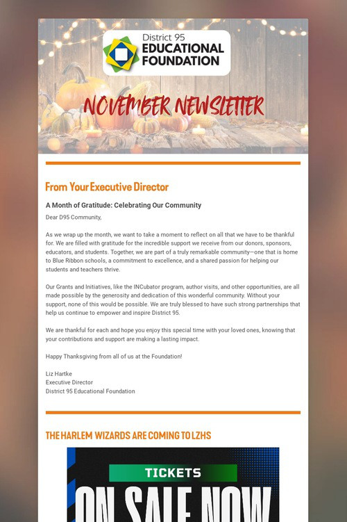 November Newsletter