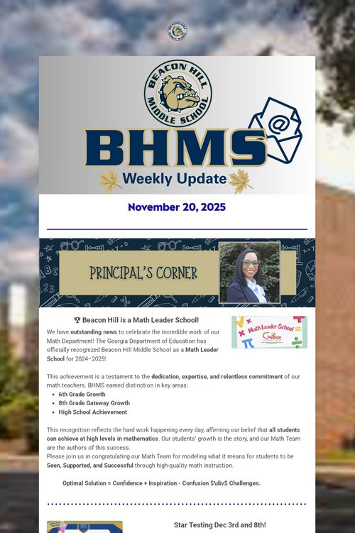 Weekly Update