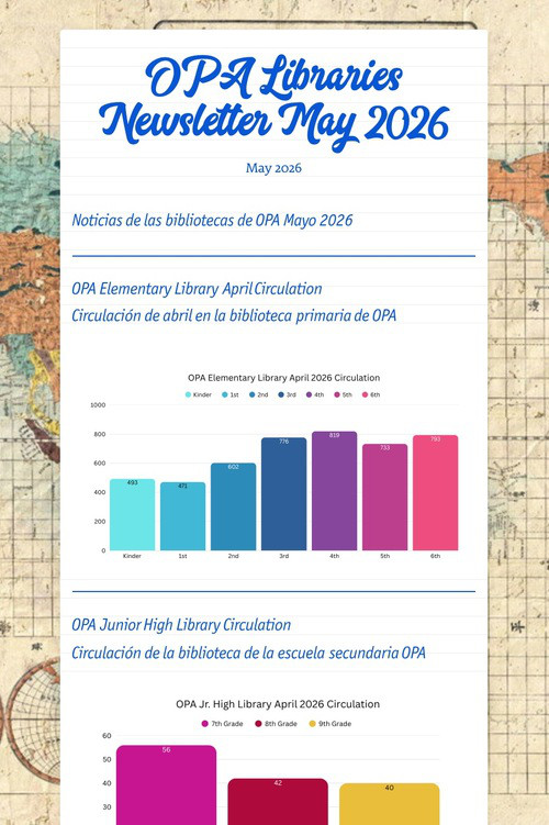 OPA Libraries Newsletter May 2026