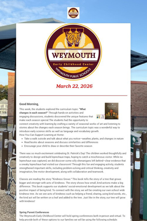 Weymouth Early Childhood Center