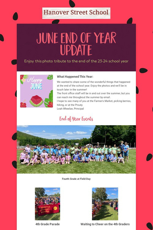 June End of Year Update