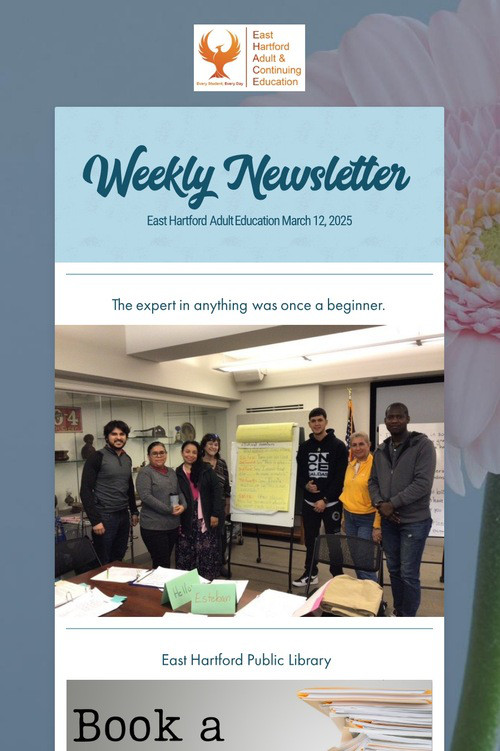 Weekly Newsletter