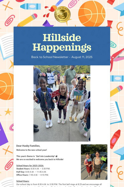 Hillside Happenings