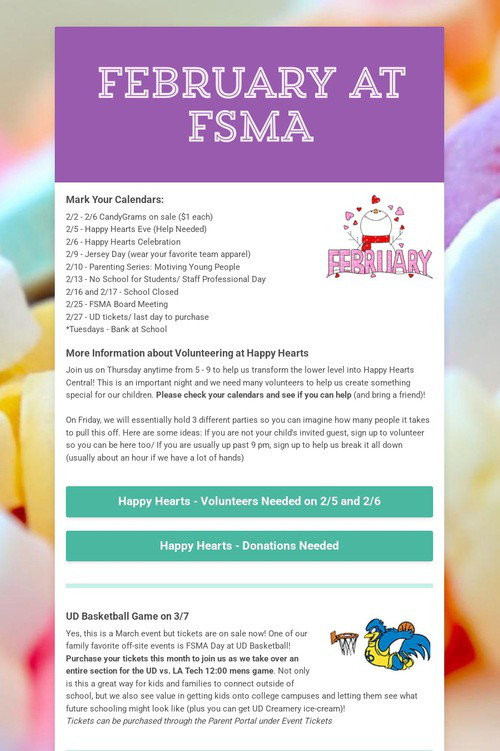 February at FSMA