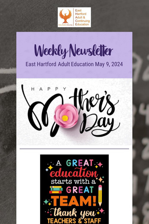 Weekly Newsletter