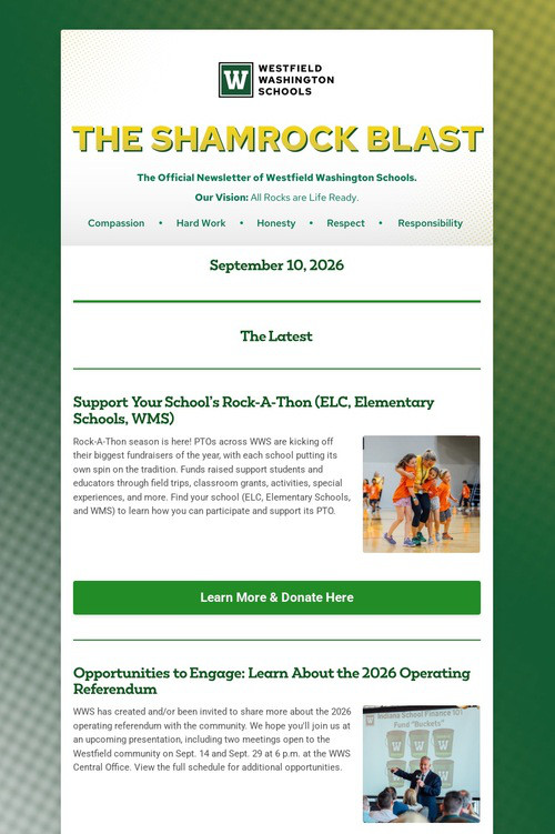 The Shamrock Blast 9/10/2026