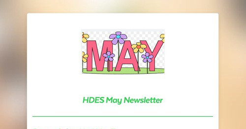 HDES News!