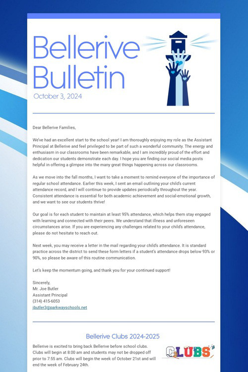 Bellerive Bulletin