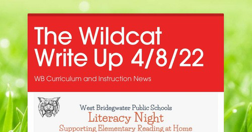 The Wildcat Write Up 4/8/22
