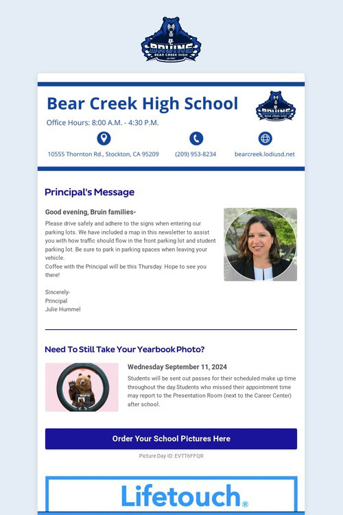 09/08/2024 BCHS Weekly Newsletter