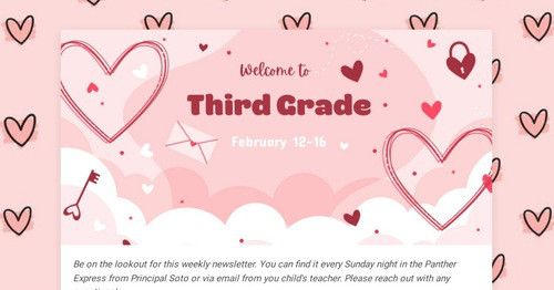 Third Grade Weekly Updates
