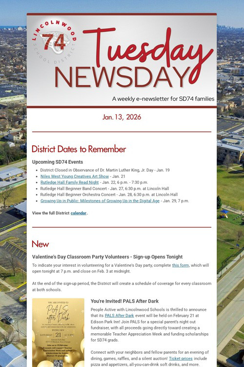 Tuesday Newsday