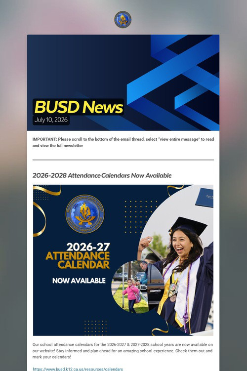 BUSD News