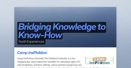 Bridging Knowledge to Know-How