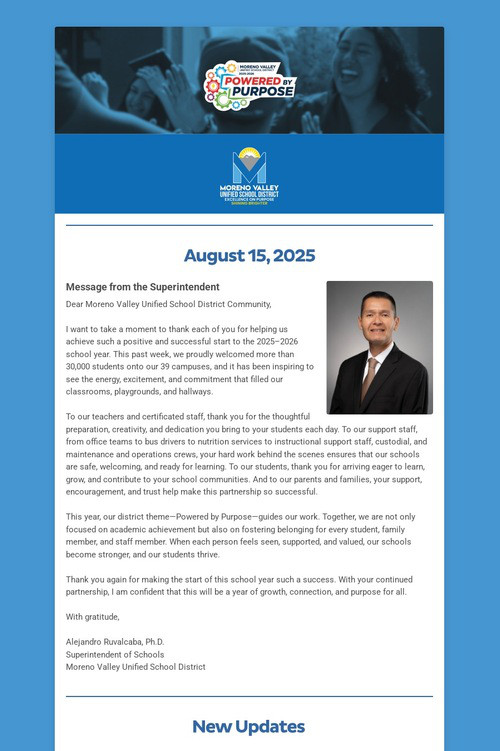 Weekly Update: August 15, 2025