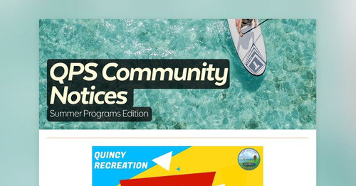 QPS Community Notices