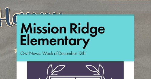 Mission Ridge Elementary