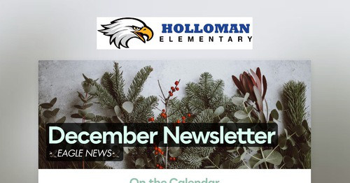 December Newsletter