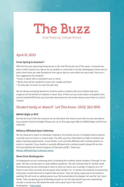 The Buzz