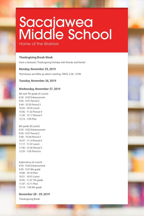 Sacajawea Middle School