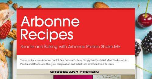 Arbonne Recipes