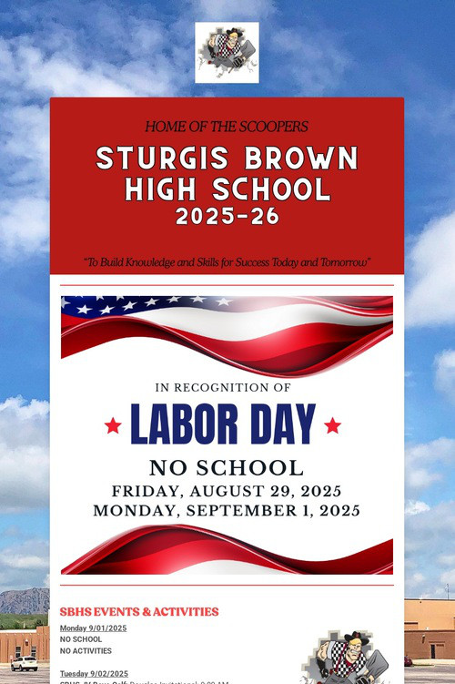 STURGIS BROWN HIGH SCHOOL