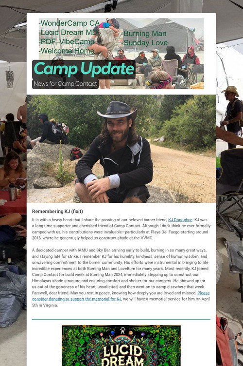 Camp Update