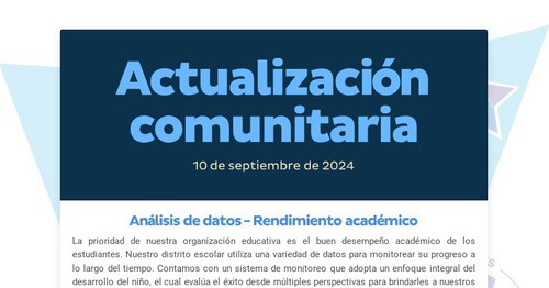 Actualización comunitaria