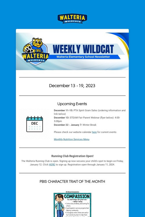 Weekly Wildcat
