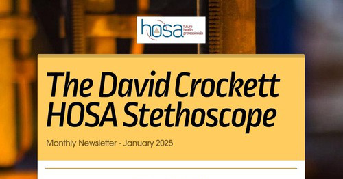 The David Crockett HOSA Stethoscope