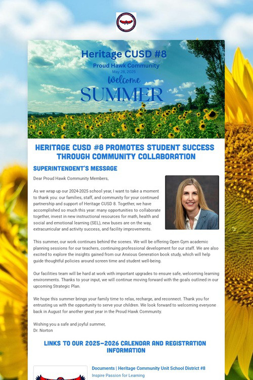 Proud Hawk Community Newsletter