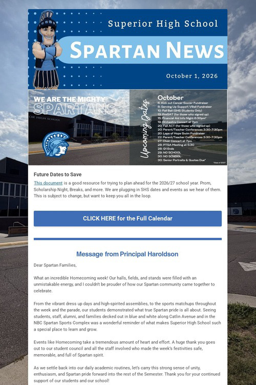 SHS Family News