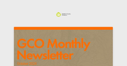 GCO Monthly Newsletter