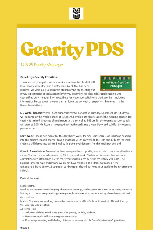 Gearity PDS