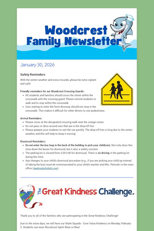 Family Newsletter