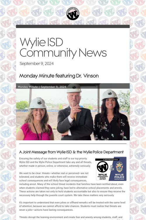 Wylie ISD Community News