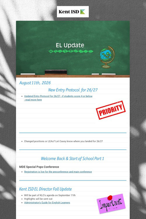 EL Update