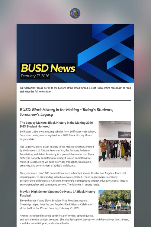 BUSD News
