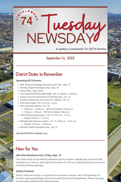 Tuesday Newsday