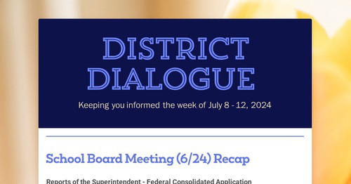 District Dialogue