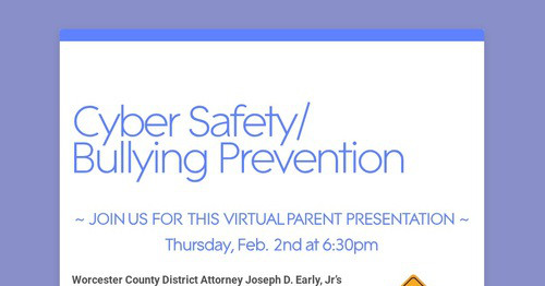Cyber Safety/ Bullying Prevention