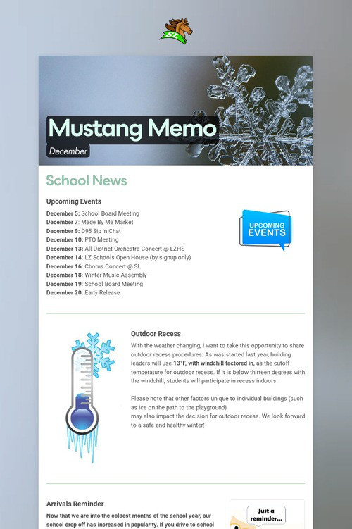 Mustang Memo