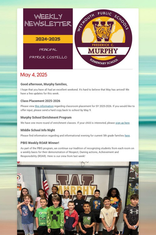 Murphy Messages