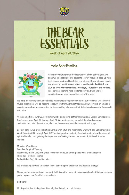 THE BEAR ESSENTIALS