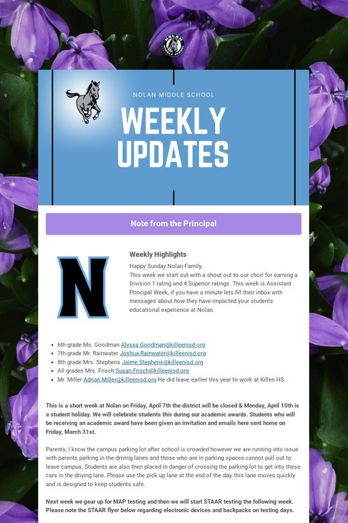 School Update