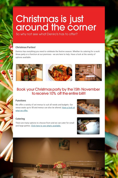 Christmas is just around the corner